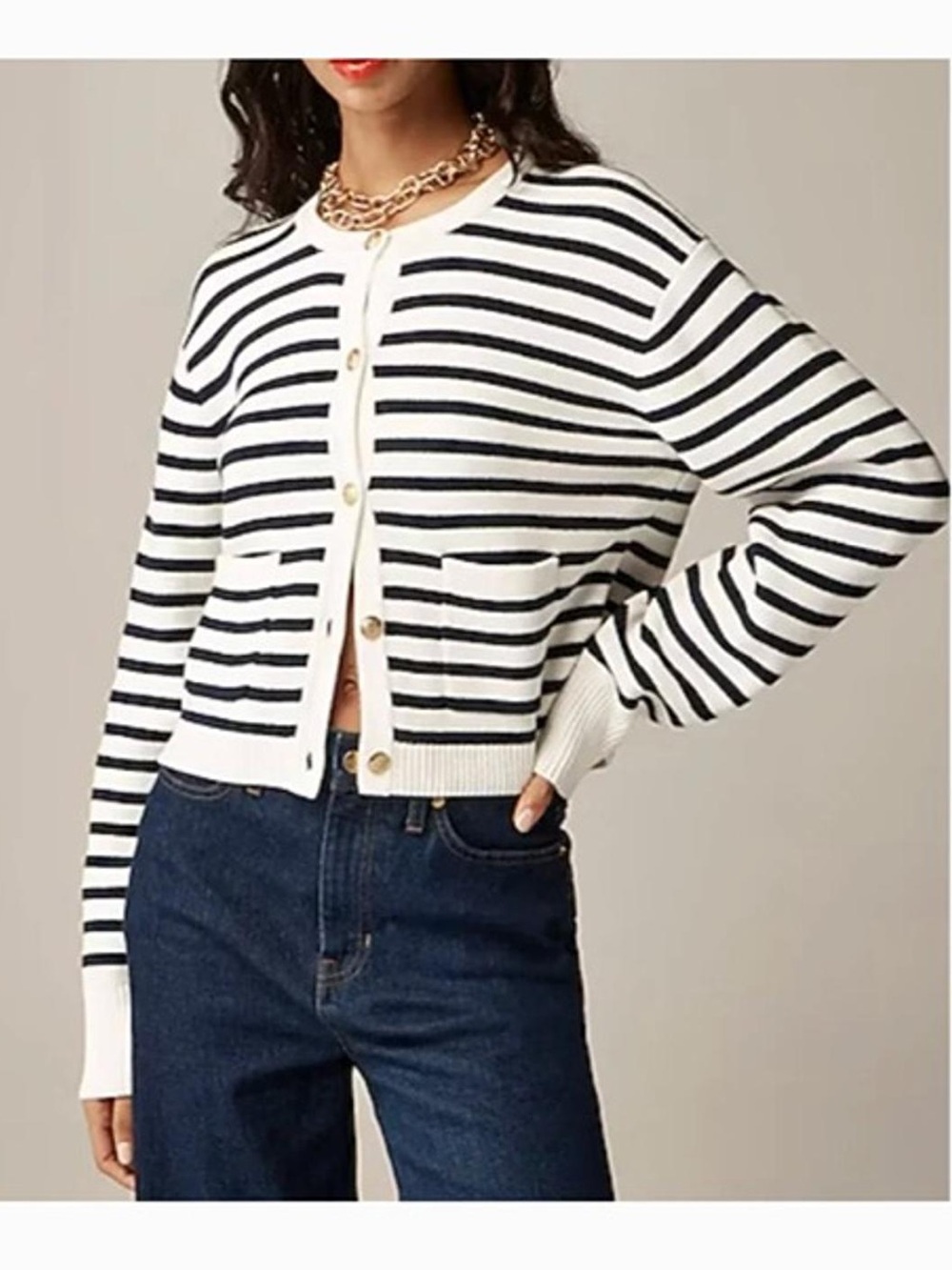 J.Crew Relaxed Emilie Sweater Lady Jacket